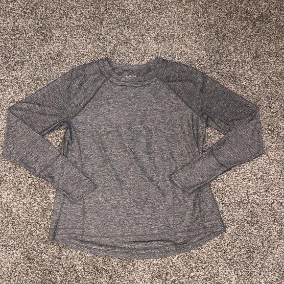Athleta Tops - Athleta Grey Long Sleeve Top